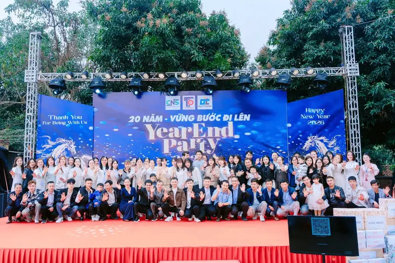 The Thanh Phat team at the Year End Party "20 years – steady growth"