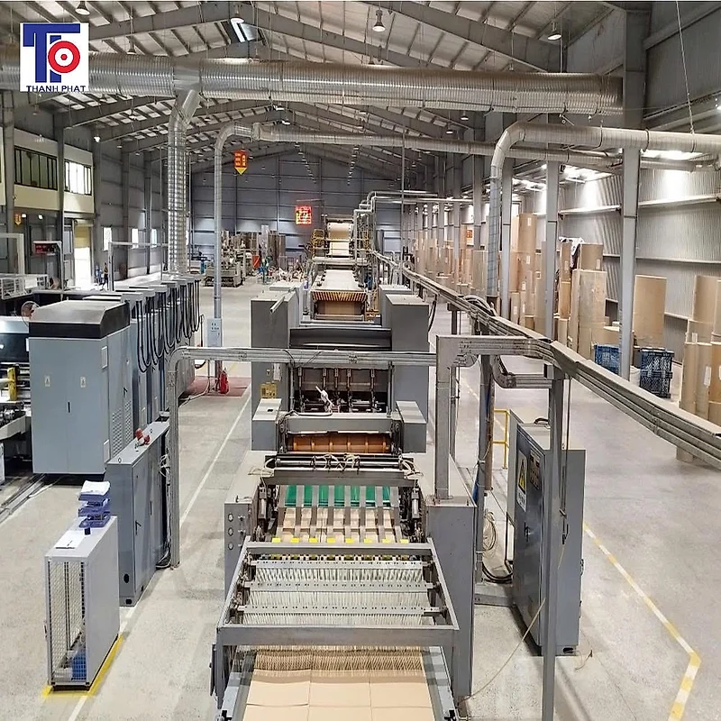 Overview of the production line
