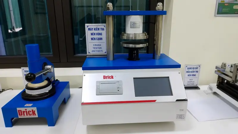 Ring crush / edge crush tester (RCT/ECT)